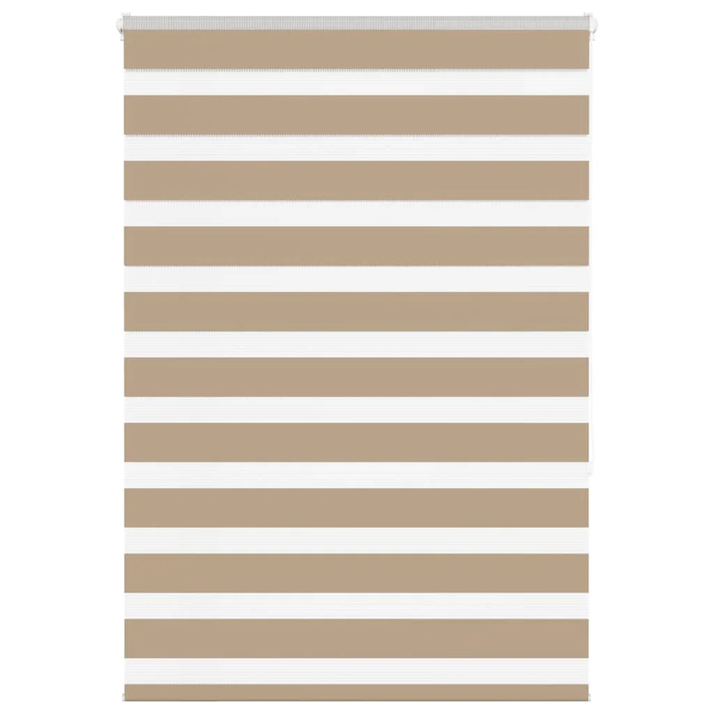 zebragardin sandbrun 110x150 cm stofbredde 105,9 cm polyester