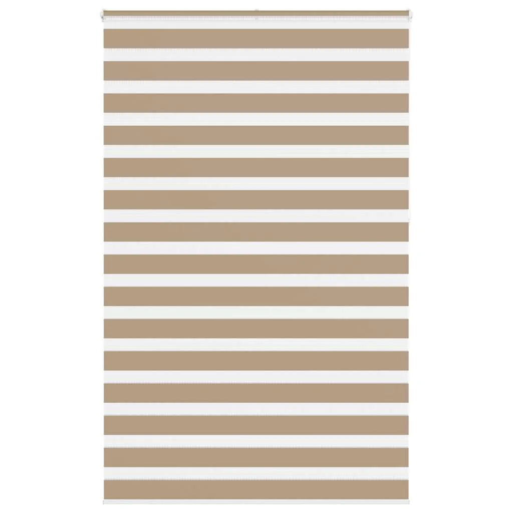 zebragardin sandbrun 140x230 cm stofbredde 135,9 cm polyester