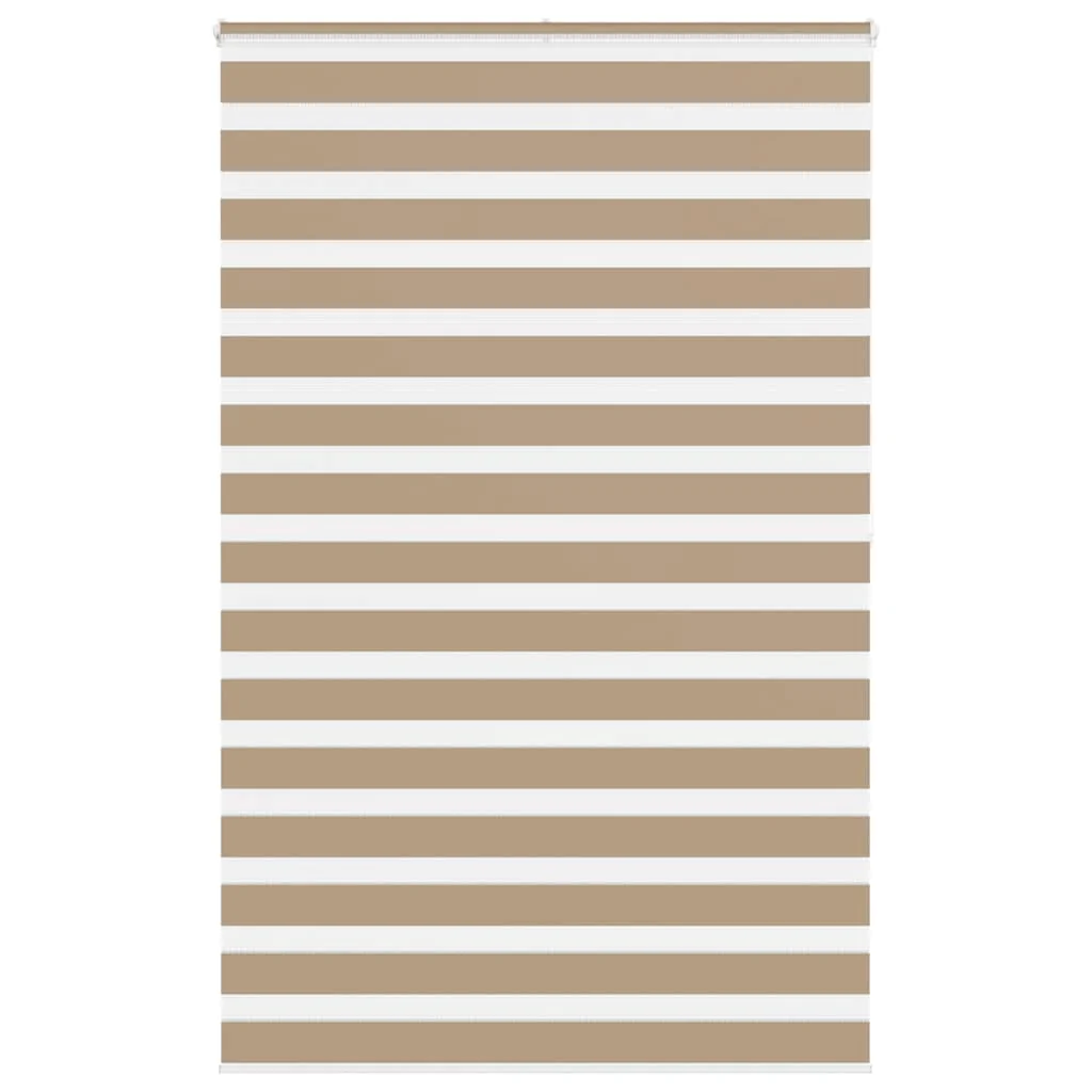 zebragardin sandbrun 145x200 cm stofbredde 140,9 cm polyester