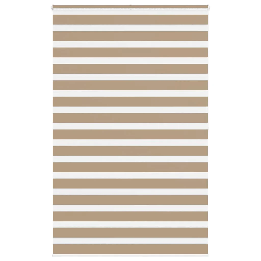 zebragardin sandbrun 150x200 cm stofbredde 145,9 cm polyester