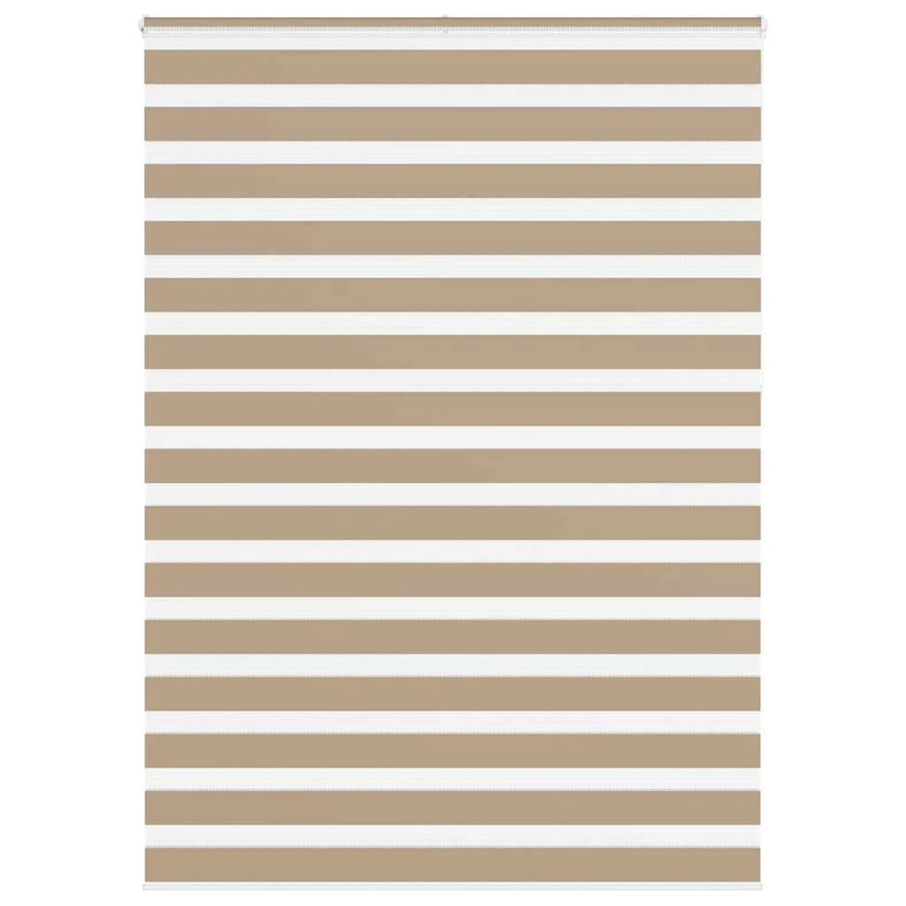 zebragardin sandbrun 155x230 cm stofbredde 150,9 cm polyester