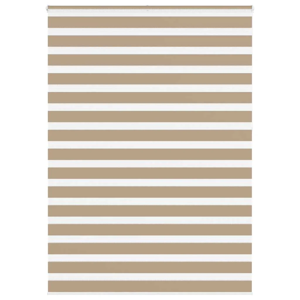 zebragardin sandbrun 160x230 cm stofbredde 155,9 cm polyester