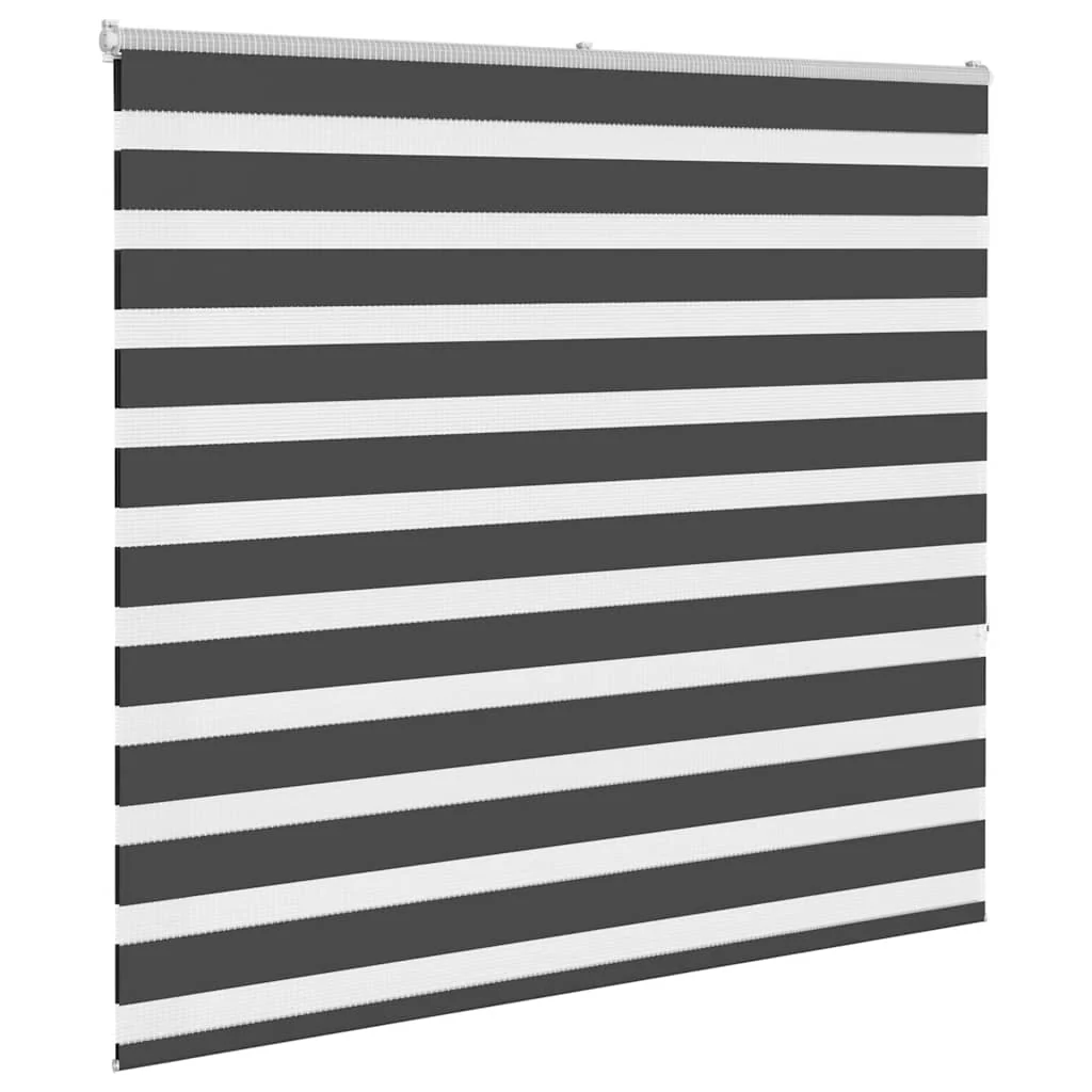 zebragardin sort 155x150 cm stofbredde 150,9 cm polyester - Image 3