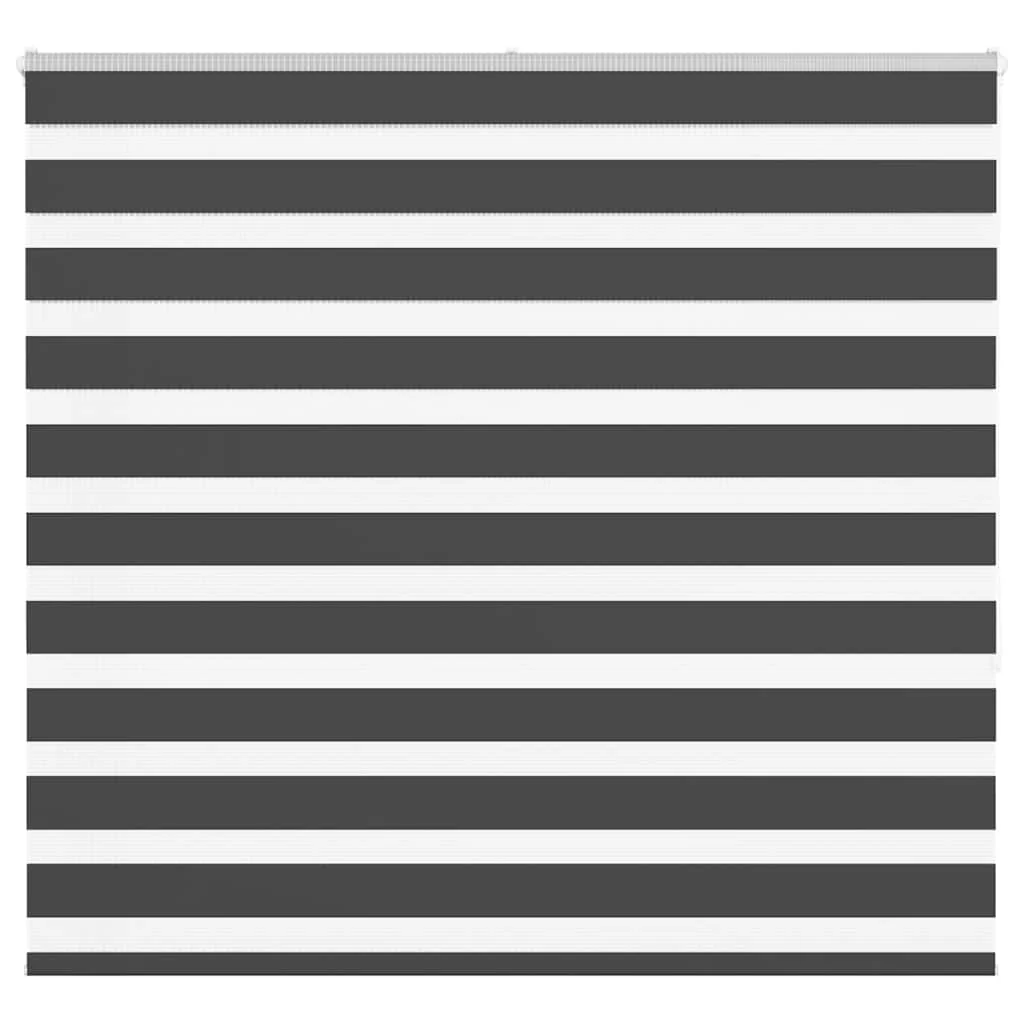 zebragardin sort 160x150 cm stofbredde 155,9 cm polyester